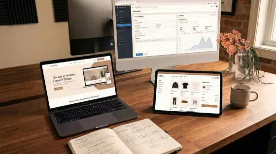 Illustratie van een plan dat wordt uitgevoerd